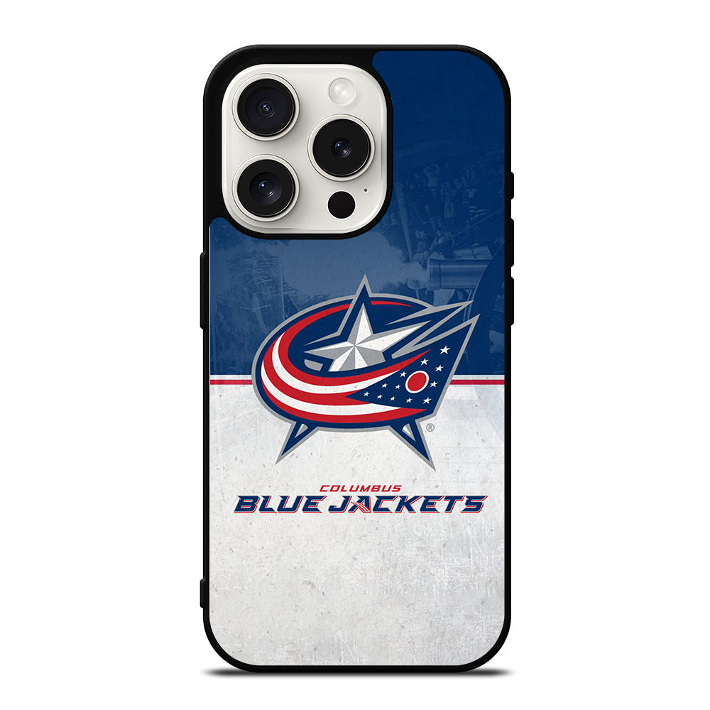 COLUMBUS BLUE JACKETS NHL TEAM 1 iPhone 15 Pro Case Cover