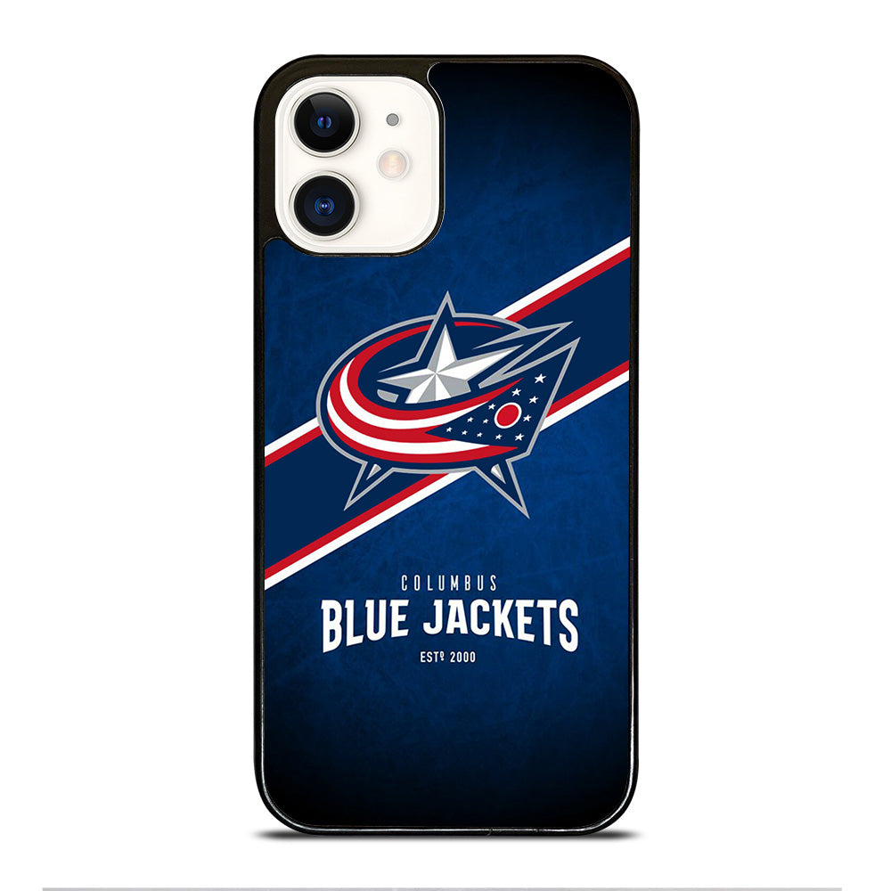 COLUMBUS BLUE JACKETS NHL TEAM 3 iPhone 12 Case Cover