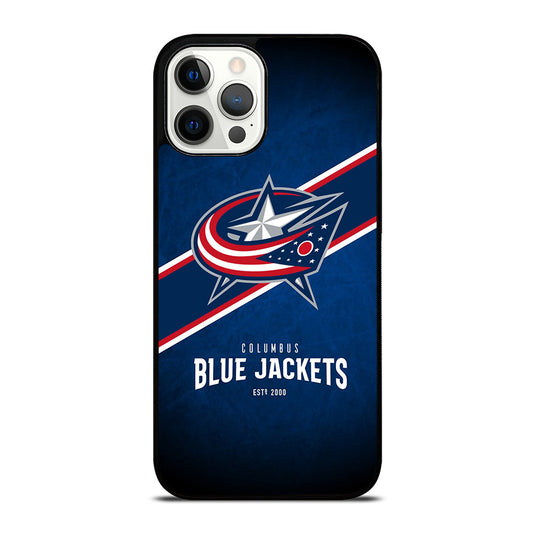 COLUMBUS BLUE JACKETS NHL TEAM 3 iPhone 12 Pro Max Case Cover