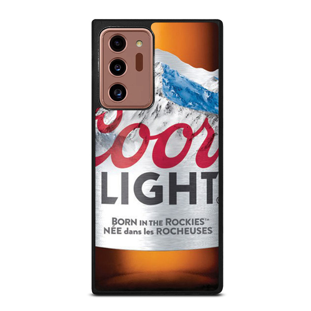 COORS LIGHT BEER BOTTLE NEW Samsung Galaxy Note 20 Ultra Case Cover
