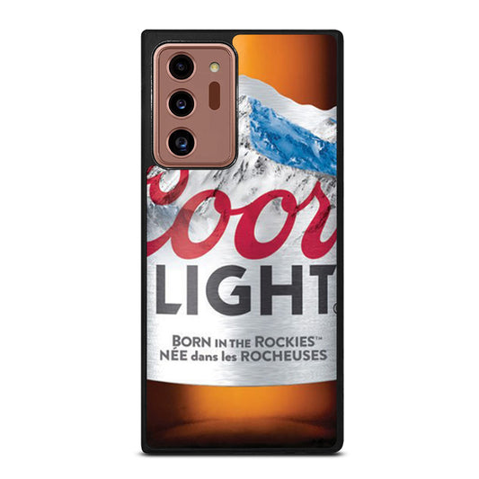 COORS LIGHT BEER BOTTLE NEW Samsung Galaxy Note 20 Ultra Case Cover