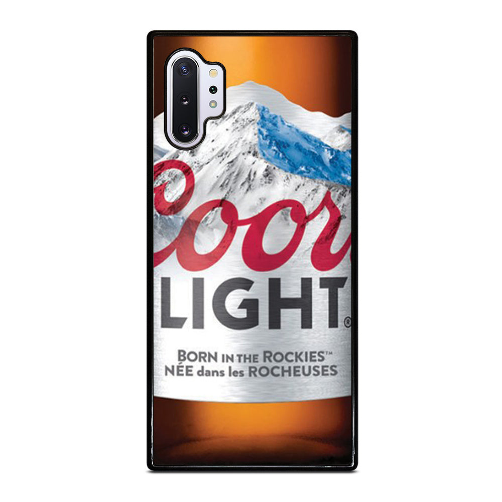 COORS LIGHT BEER BOTTLE NEW Samsung Galaxy Note 10 Plus Case Cover