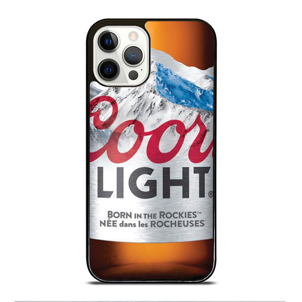 COORS LIGHT BEER BOTTLE NEW iPhone 12 Pro Case Cover