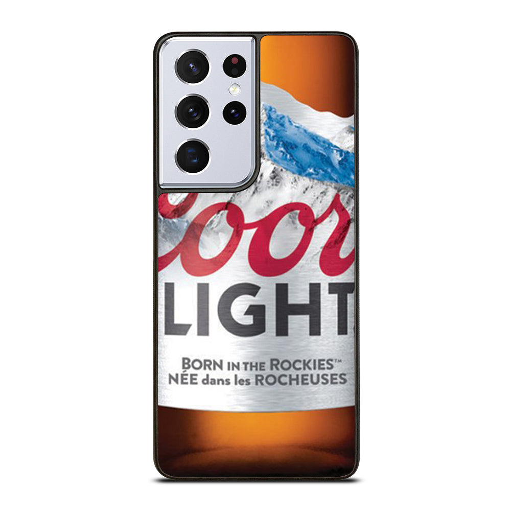 COORS LIGHT BEER BOTTLE NEW Samsung Galaxy S21 Ultra Case Cover