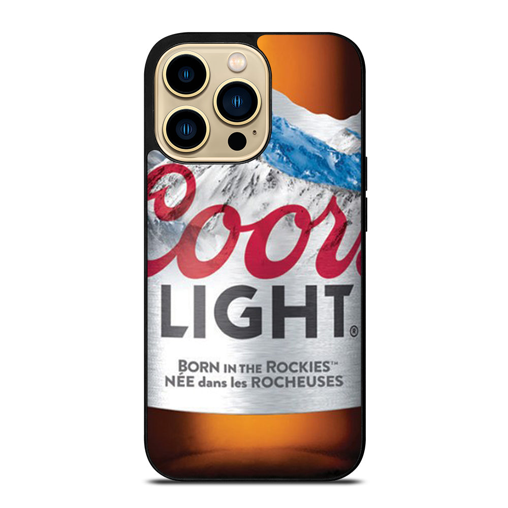 COORS LIGHT BEER BOTTLE NEW iPhone 14 Pro Max Case Cover