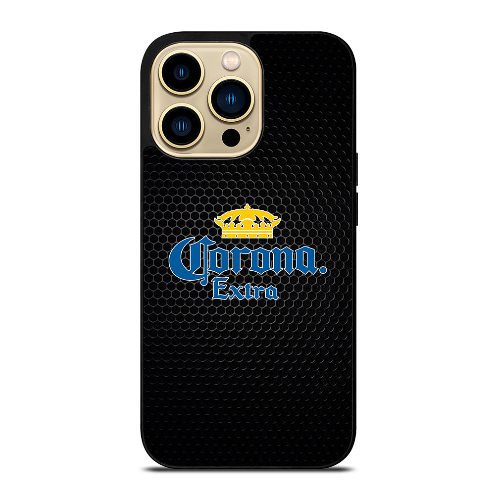 CORONA BEER LOGO METAL iPhone 14 Pro Max Case Cover