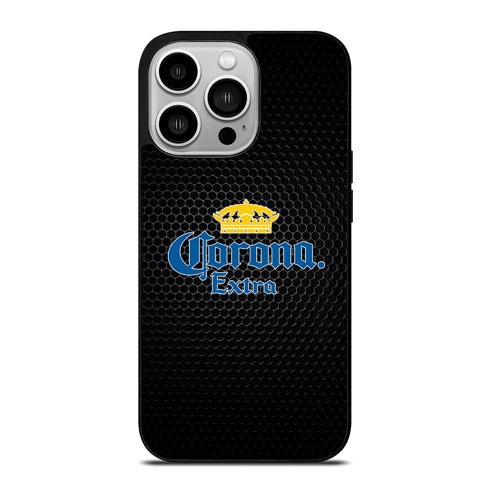 CORONA BEER LOGO METAL iPhone 14 Pro Case Cover