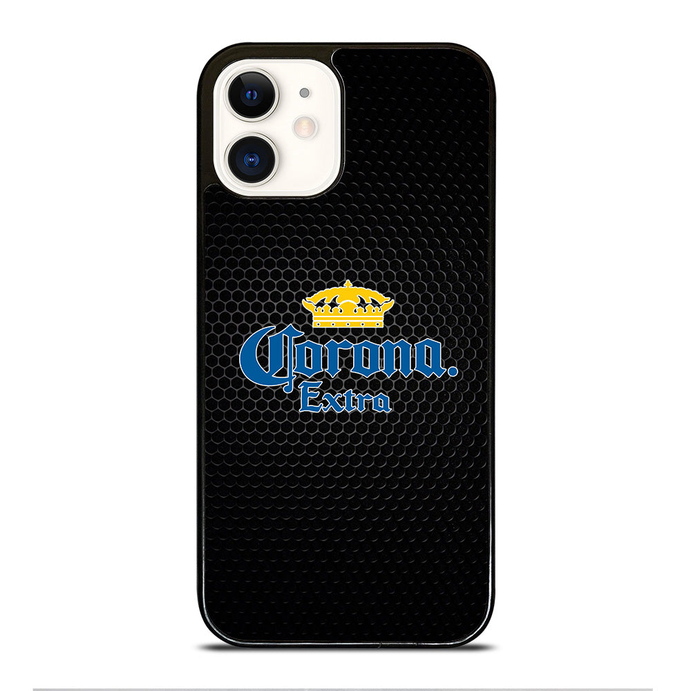 CORONA BEER LOGO METAL iPhone 12 Case Cover