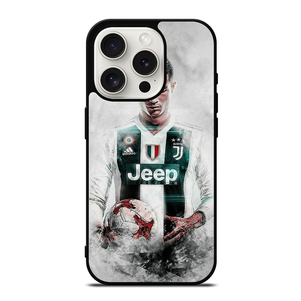 CRISTIANO RONALDO CR7 ART iPhone 15 Pro Case Cover