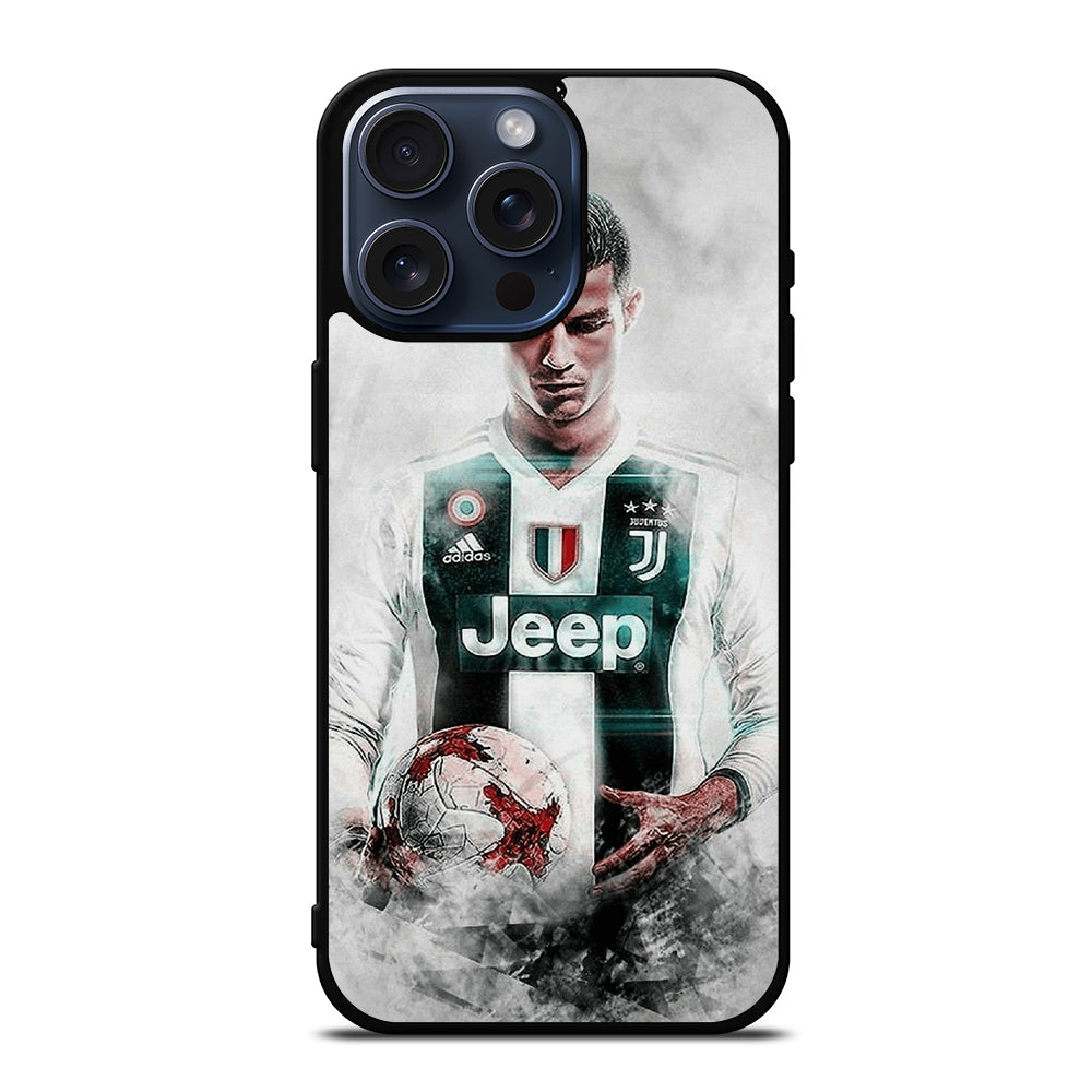 CRISTIANO RONALDO CR7 ART iPhone 15 Pro Max Case Cover