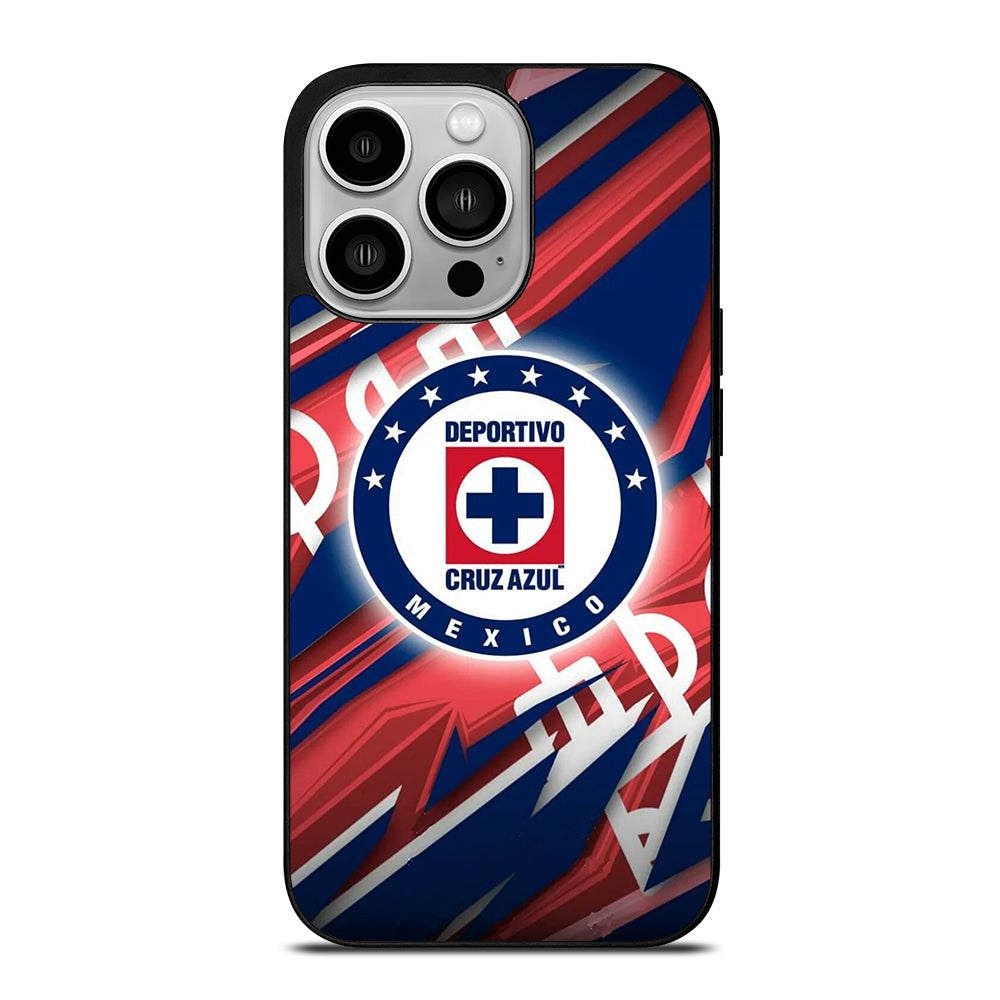 CRUZ AZUL DEPORTIVO SOCCER 2 iPhone 14 Pro Case Cover