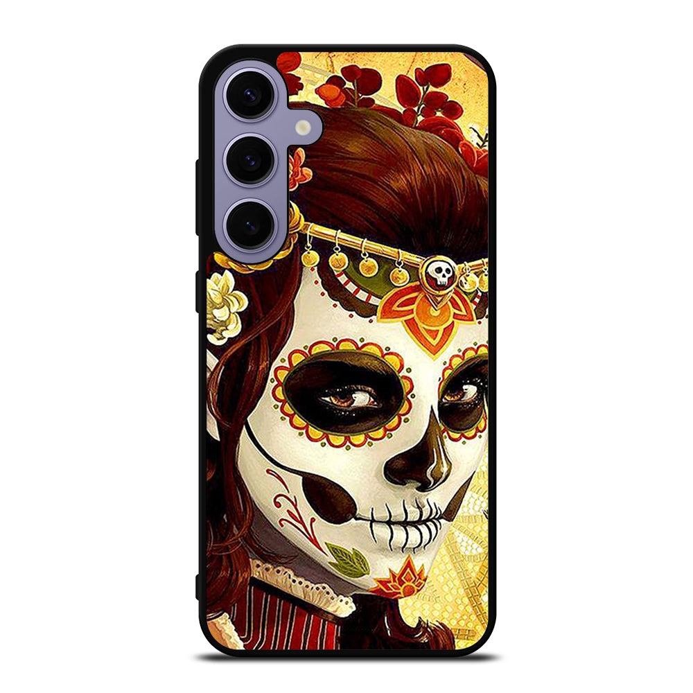DAY OF THE DEAD ART 1 Samsung Galaxy S24 Plus Case Cover