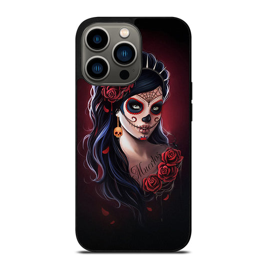 DAY OF THE DEAD ART 2 iPhone 13 Pro Case Cover