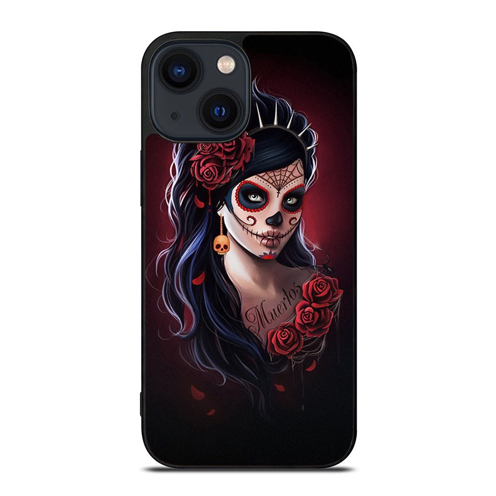 DAY OF THE DEAD ART 2 iPhone 14 Plus Case Cover