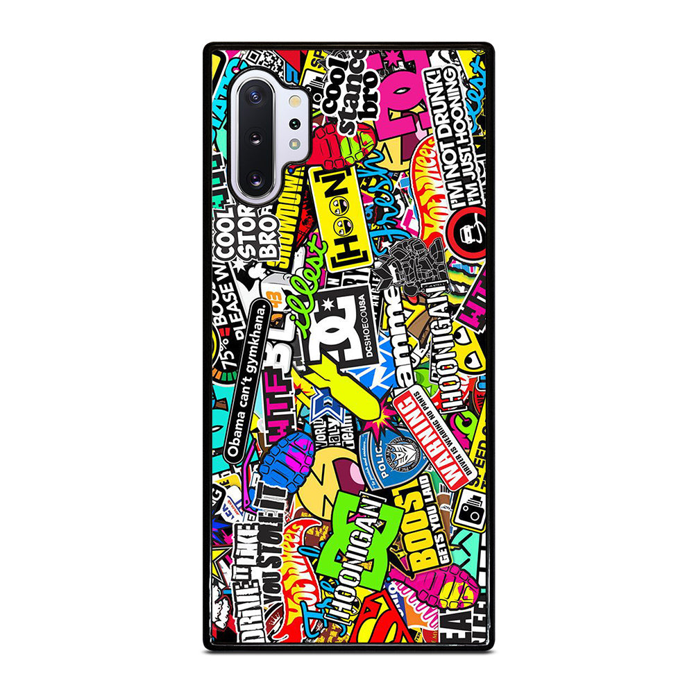 DC STICKER BOMB 1 Samsung Galaxy Note 10 Plus Case Cover