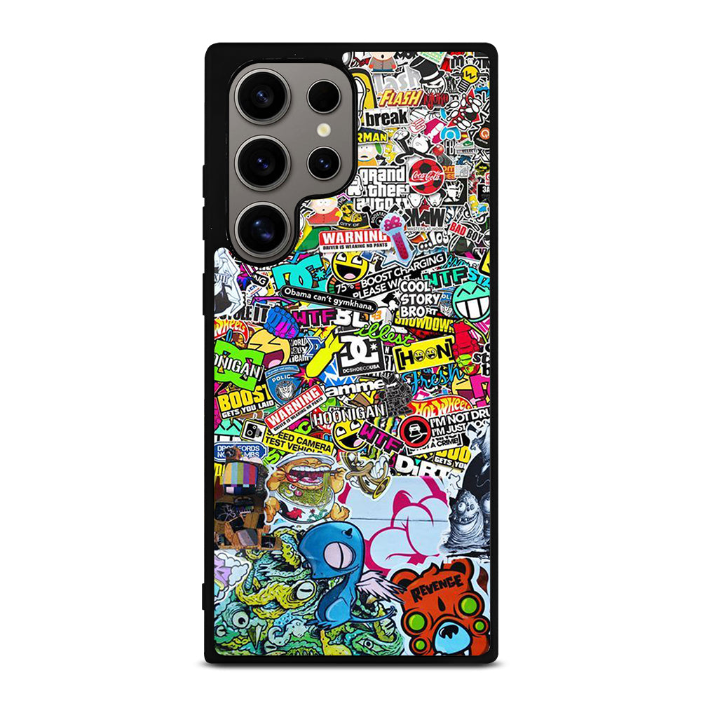 DC STICKER BOMB 2 Samsung Galaxy S24 Ultra Case Cover