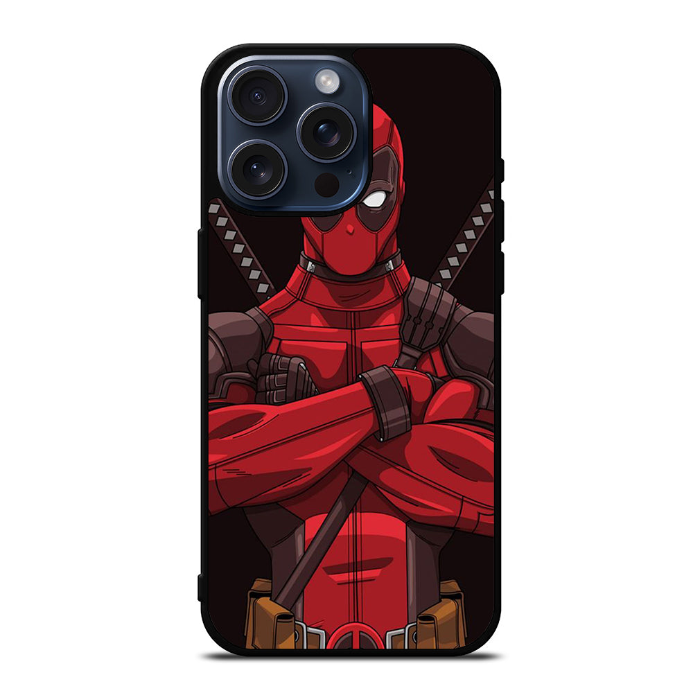 DEADPOOL SUPERHERO 2 iPhone 15 Pro Max Case Cover