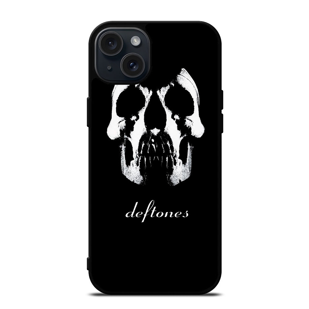 DEFTONES BAND SKULL LOGO iPhone 15 Plus Case Cover – casecentro DEFTONES BAND SKULL LOGO iPhone 15 Plus Case Cover – casecentro