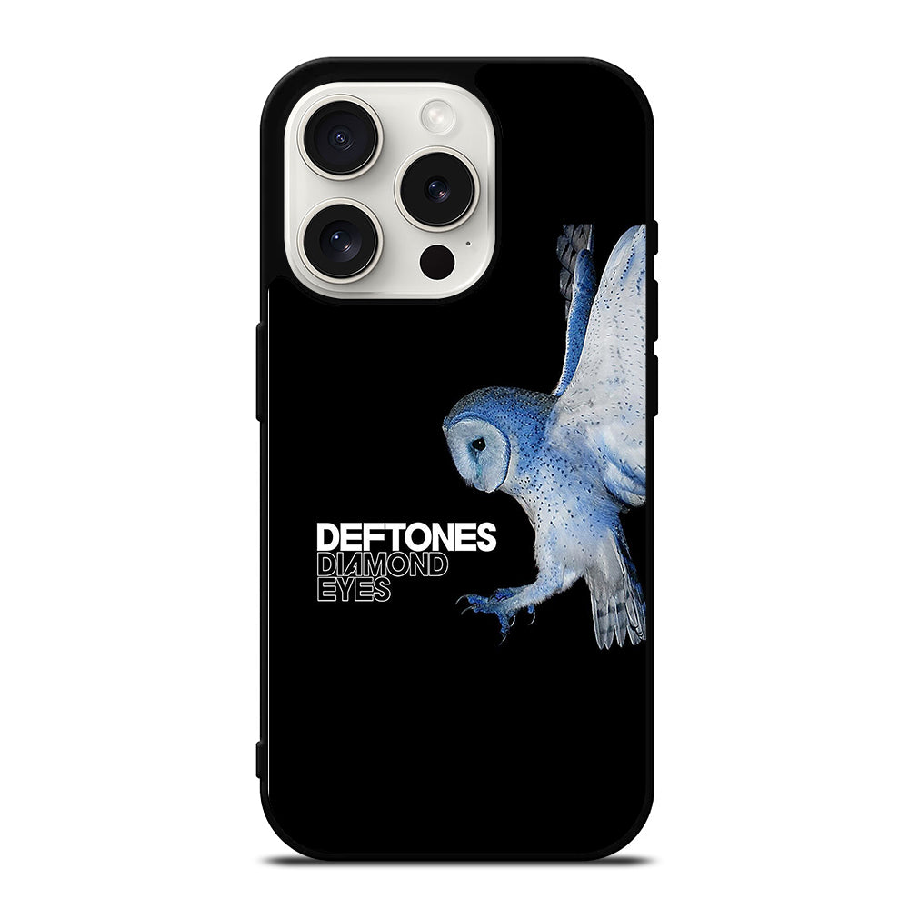 DEFTONES OWL DIAMOND EYES iPhone 15 Pro Case Cover