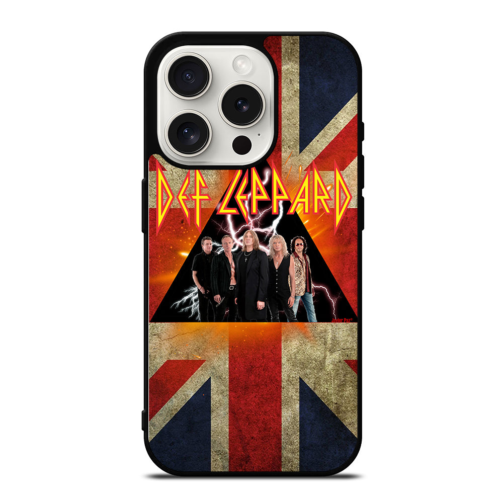 DEF LEPPARD BAND iPhone 15 Pro Case Cover