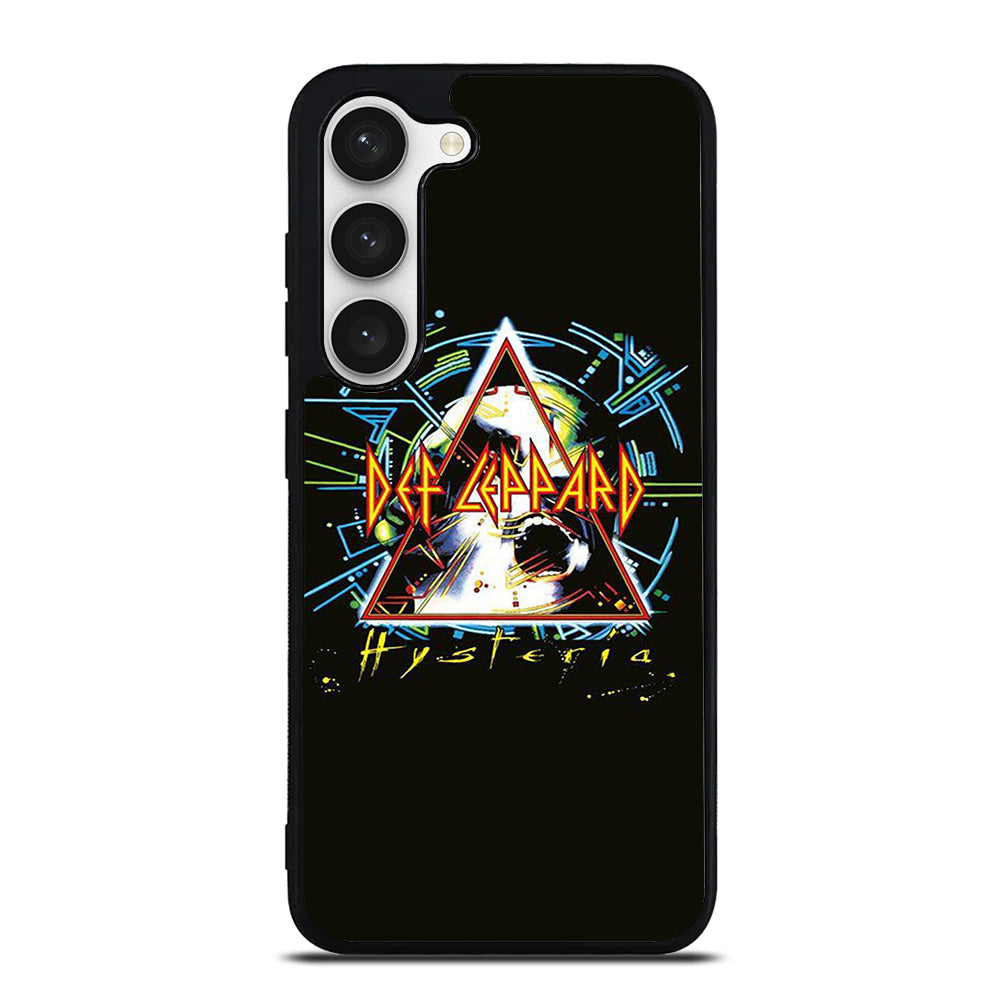 DEF LEPPARD BLACK LOGO Samsung Galaxy S23 Case Cover