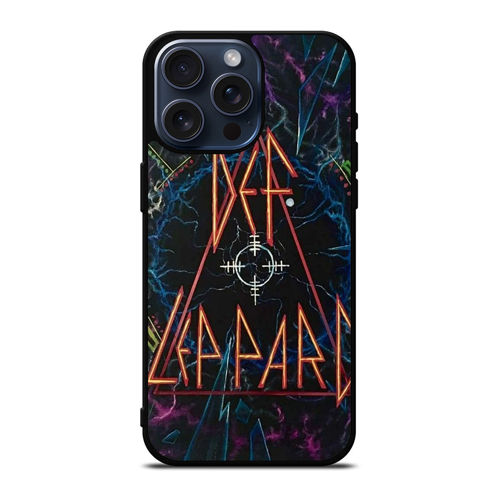 DEF LEPPARD LOGO iPhone 15 Pro Max Case Cover
