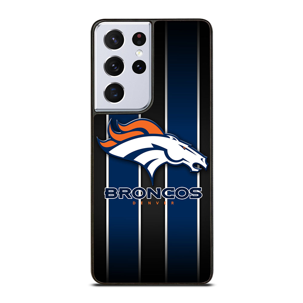DENVER BRONCOS STRIPE LOGO Samsung Galaxy S21 Ultra Case Cover