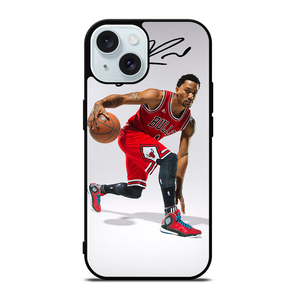 DERRICK ROSE SIGNATURE iPhone 15 Case Cover