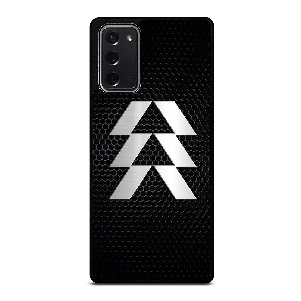 DESTINY HUNTER METAL LOGO Samsung Galaxy Note 20 Case Cover
