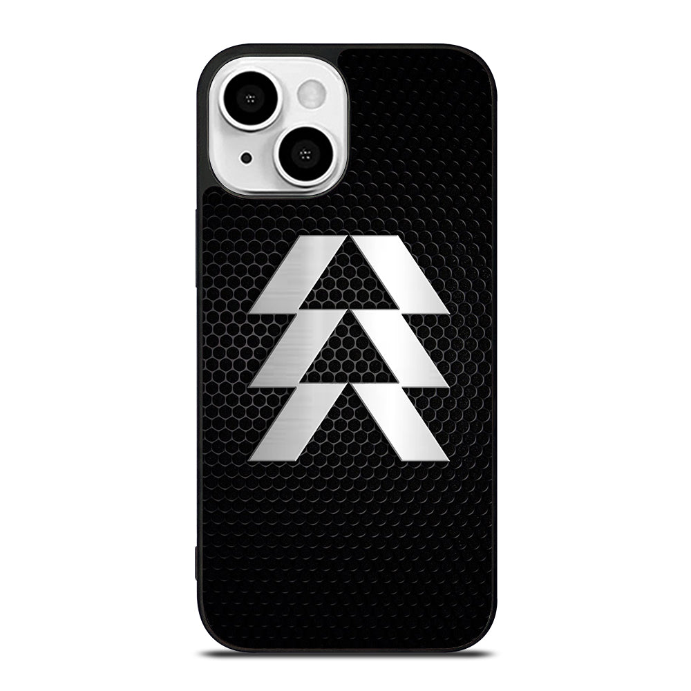 DESTINY HUNTER METAL LOGO iPhone 13 Mini Case Cover