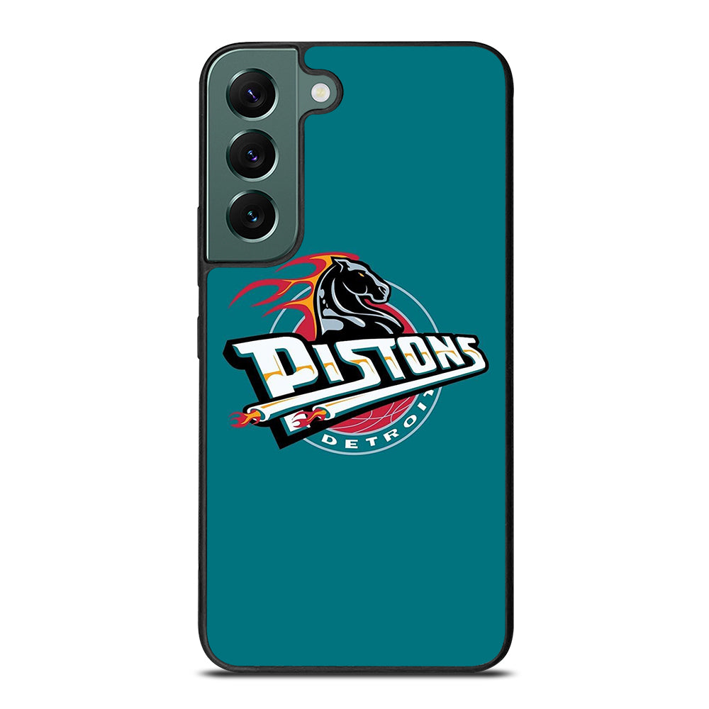 DETROIT PISTONS LOGO BASKETBALL Samsung Galaxy S22 Case Cover