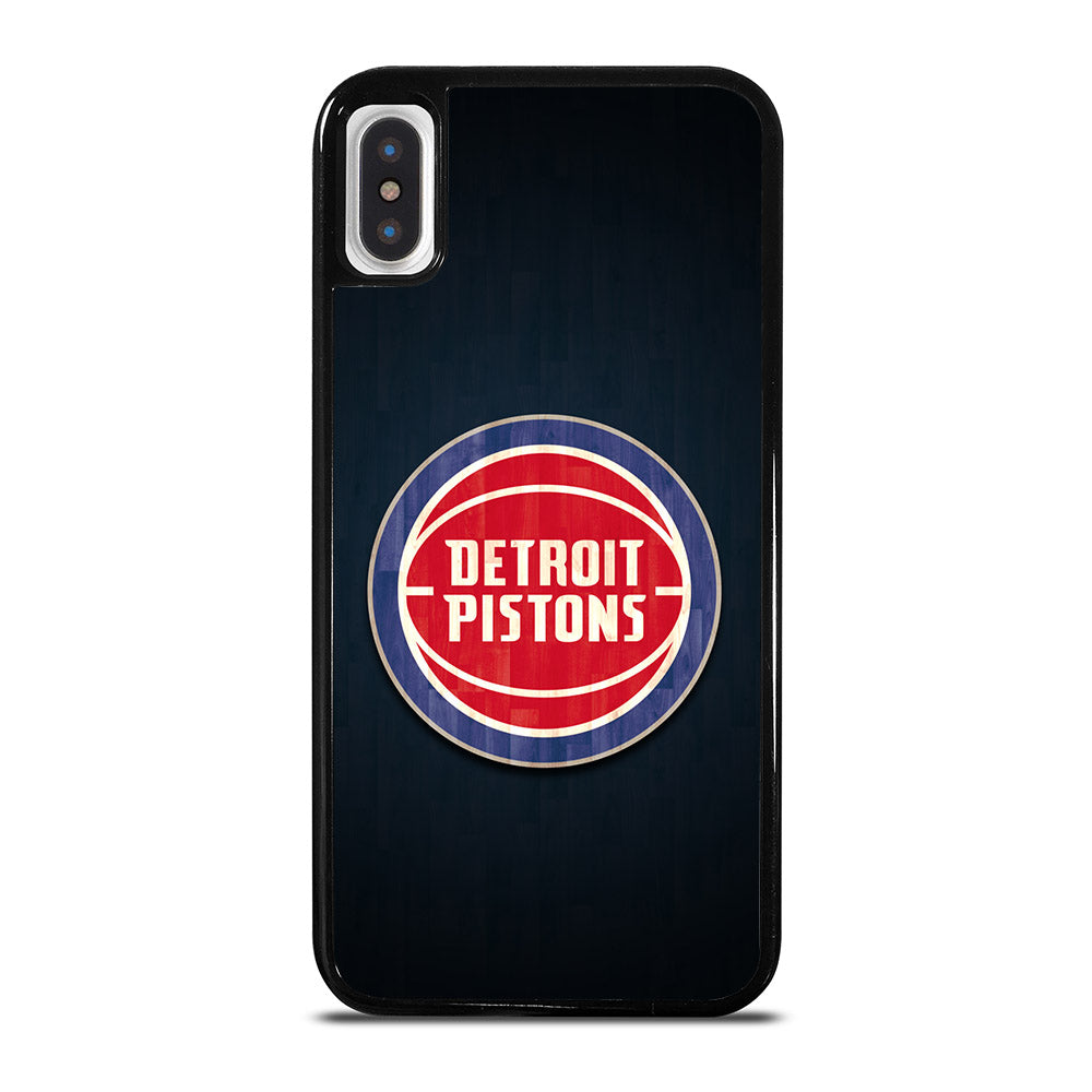 DETROIT PISTONS WOODEN LOGO iPhone X / XS Case Cover