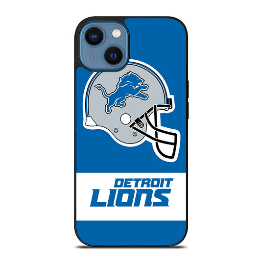 DETROIT LIONS HELMET iPhone 14 Case Cover