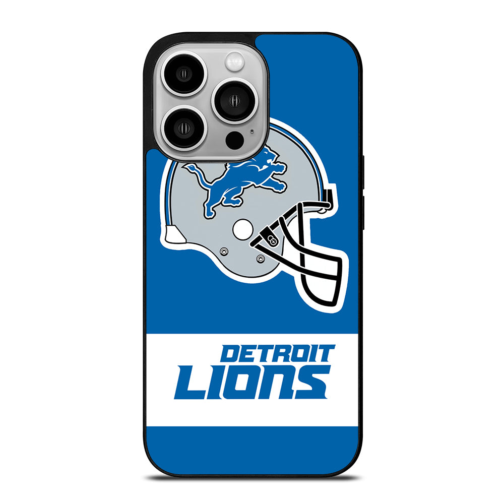 DETROIT LIONS HELMET iPhone 14 Pro Case Cover