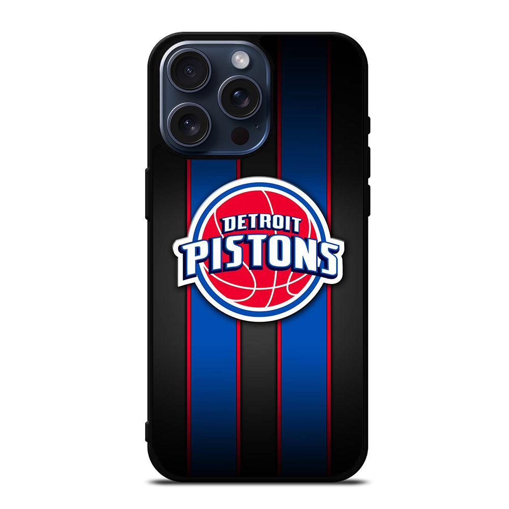 DETROIT PISTONS BASEBALL LOGO 1 iPhone 15 Pro Max Case Cover