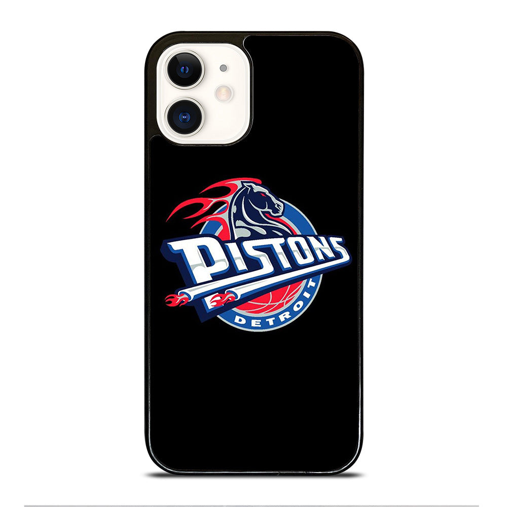 DETROIT PISTONS BASEBALL LOGO 2 iPhone 12 Case Cover