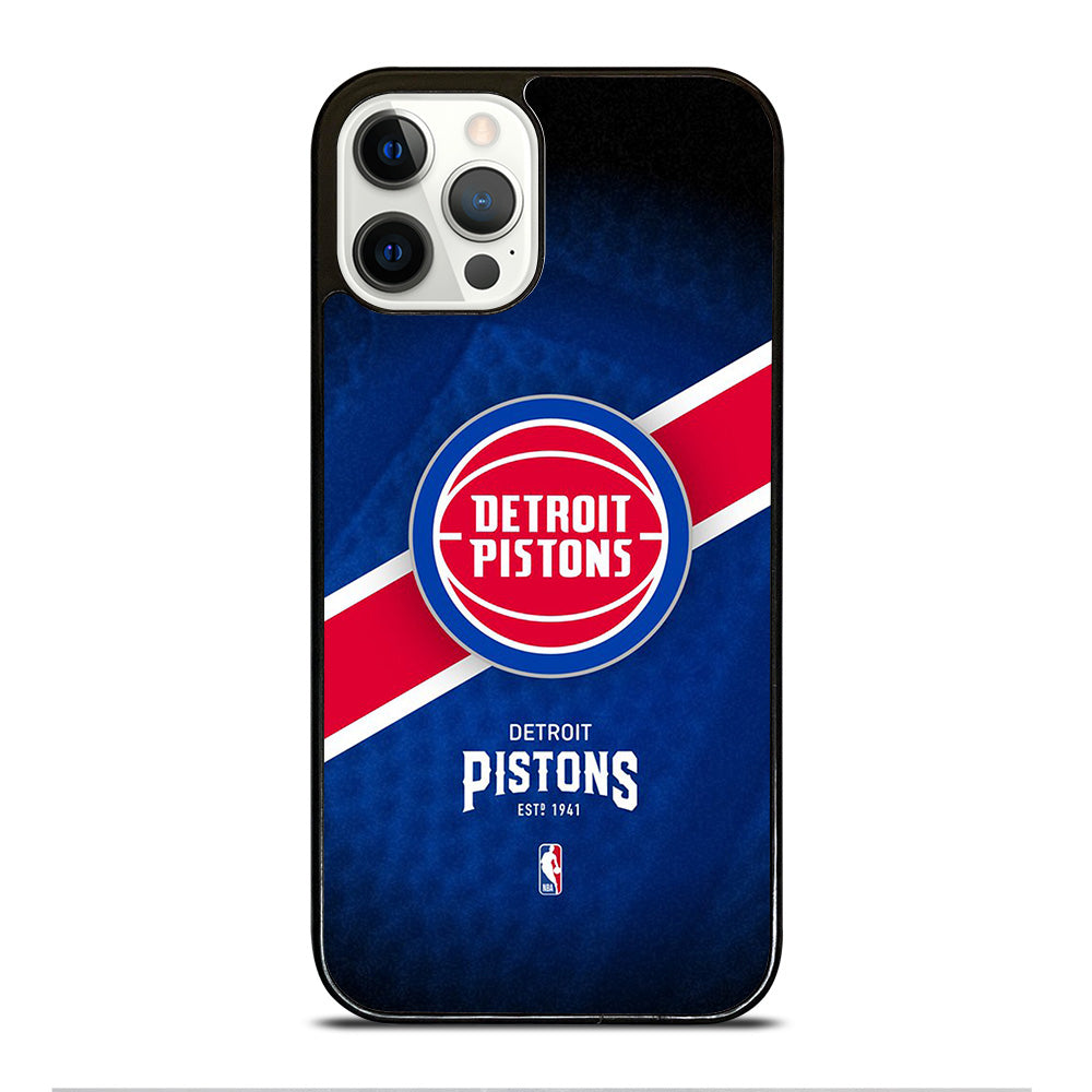 DETROIT PISTONS BASEBALL LOGO 3 iPhone 12 Pro Case Cover
