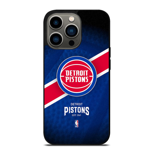 DETROIT PISTONS BASEBALL LOGO 3 iPhone 13 Pro Case Cover