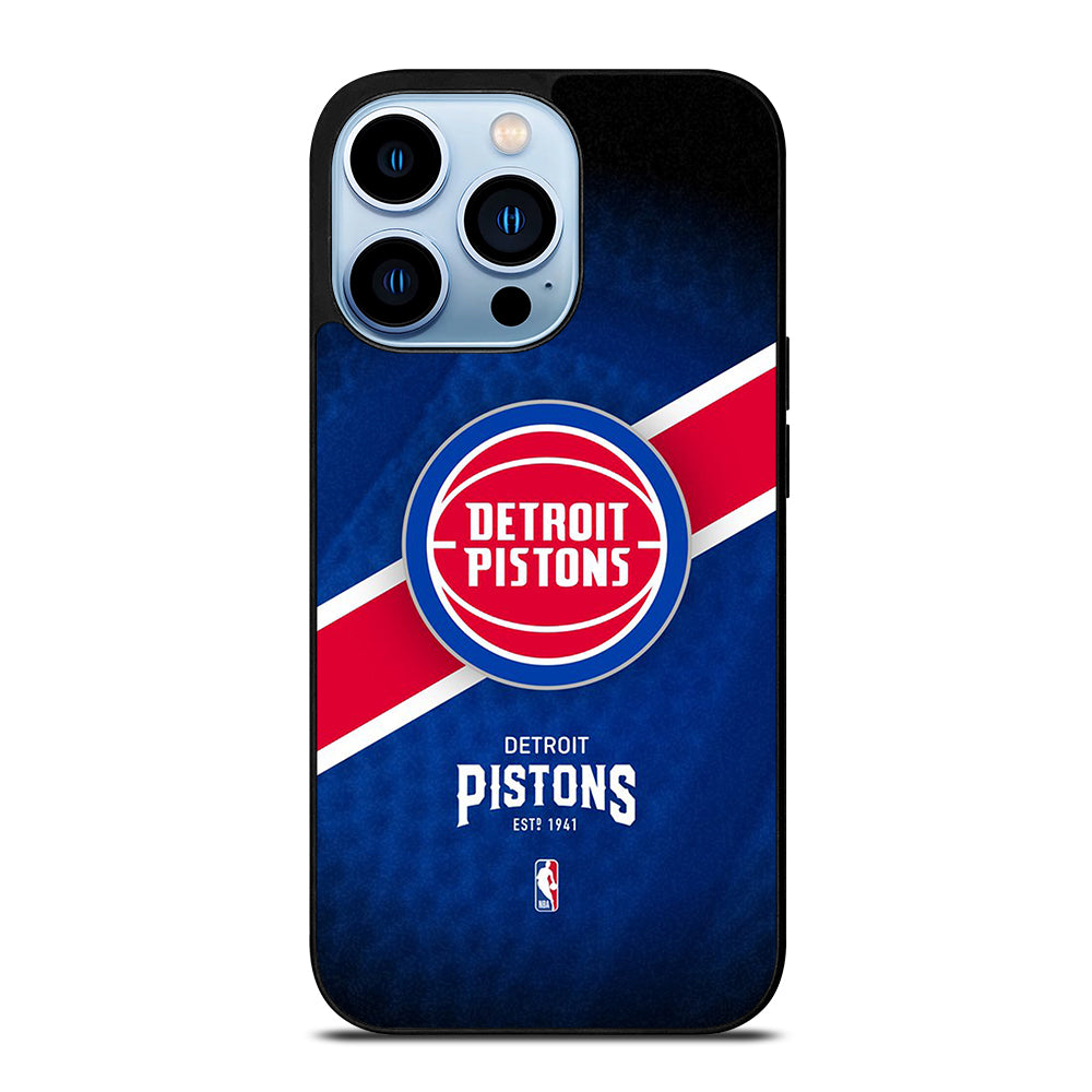 DETROIT PISTONS BASEBALL LOGO 3 iPhone 13 Pro Max Case Cover