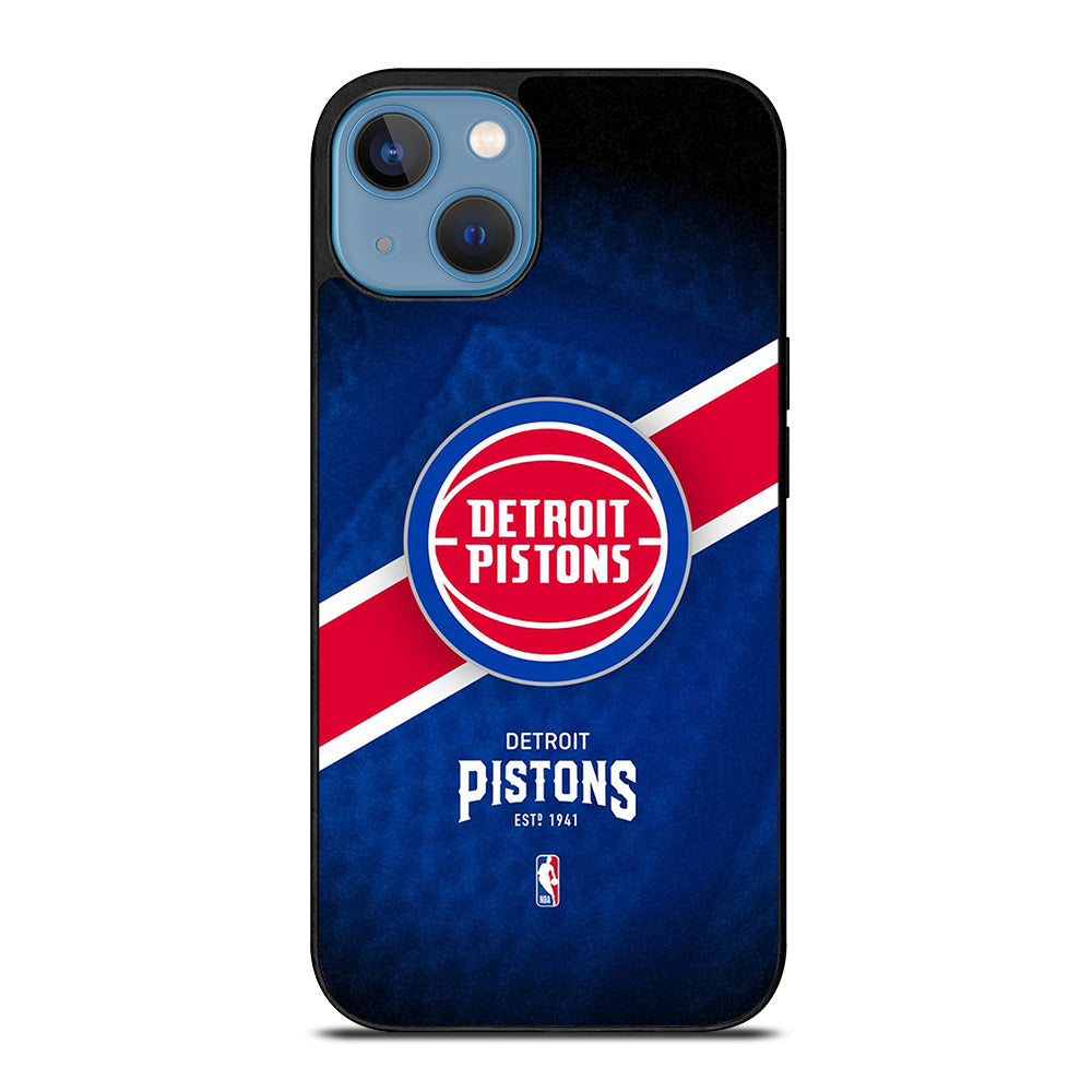 DETROIT PISTONS BASEBALL LOGO 3 iPhone 13 Case Cover