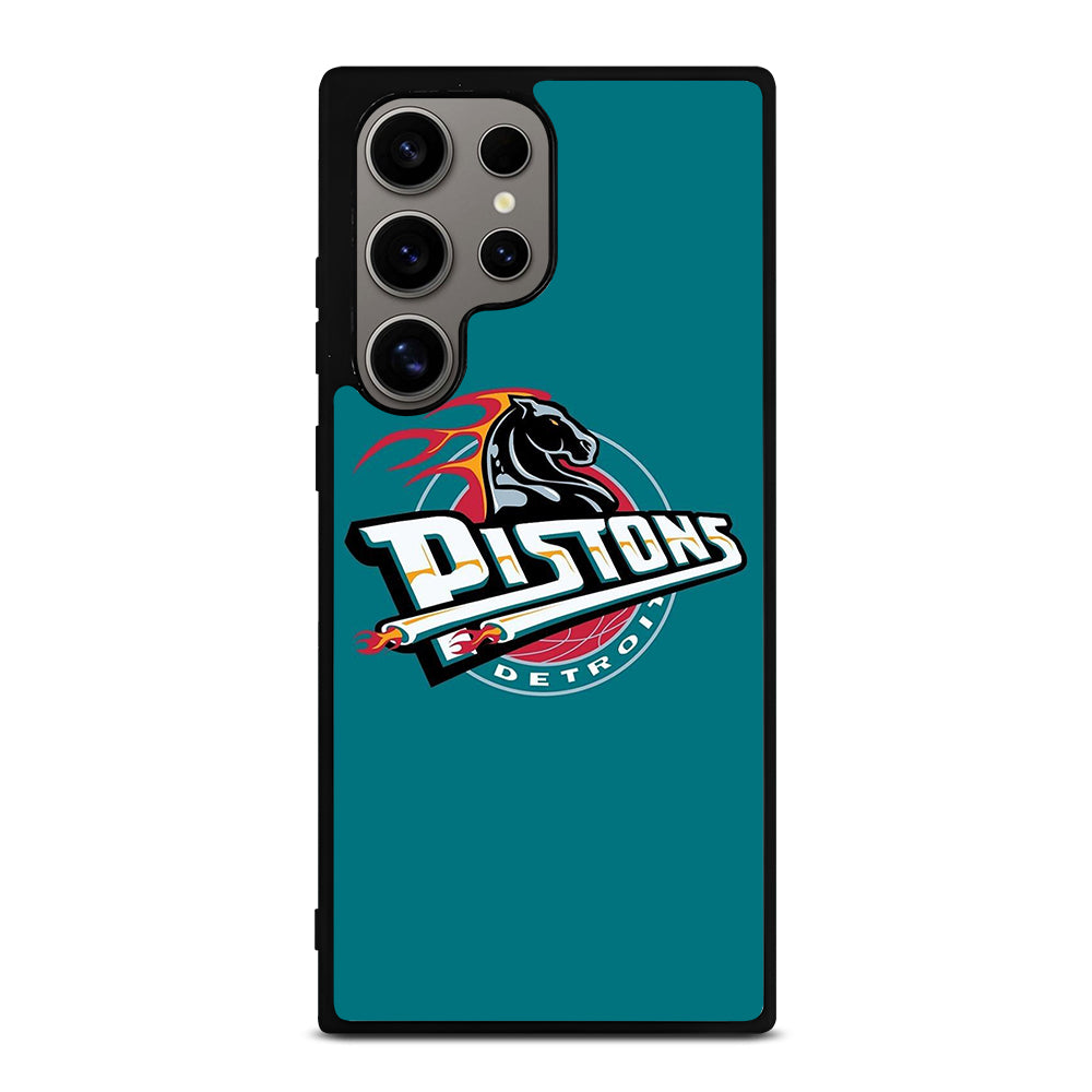 DETROIT PISTONS LOGO BASKETBALL Samsung Galaxy S24 Ultra Case Cover