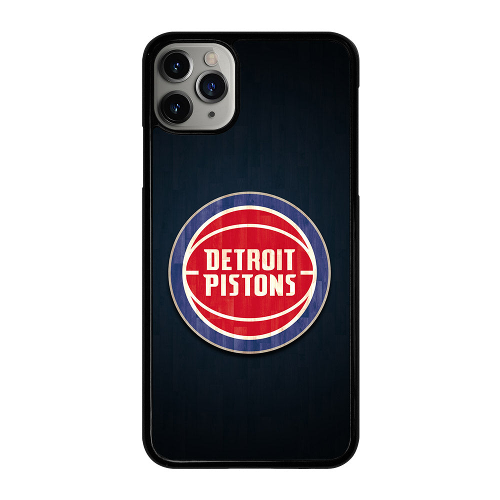 DETROIT PISTONS WOODEN LOGO iPhone 11 Pro Max Case Cover