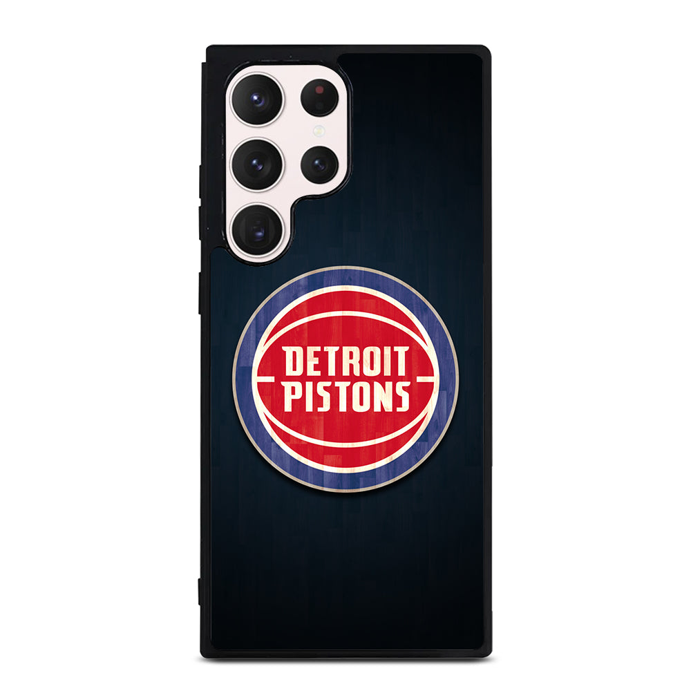 DETROIT PISTONS WOODEN LOGO Samsung Galaxy S23 Ultra Case Cover