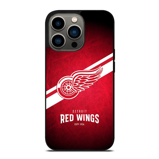 DETROIT REDWINGS HOCKEY NHL 1 iPhone 13 Pro Case Cover