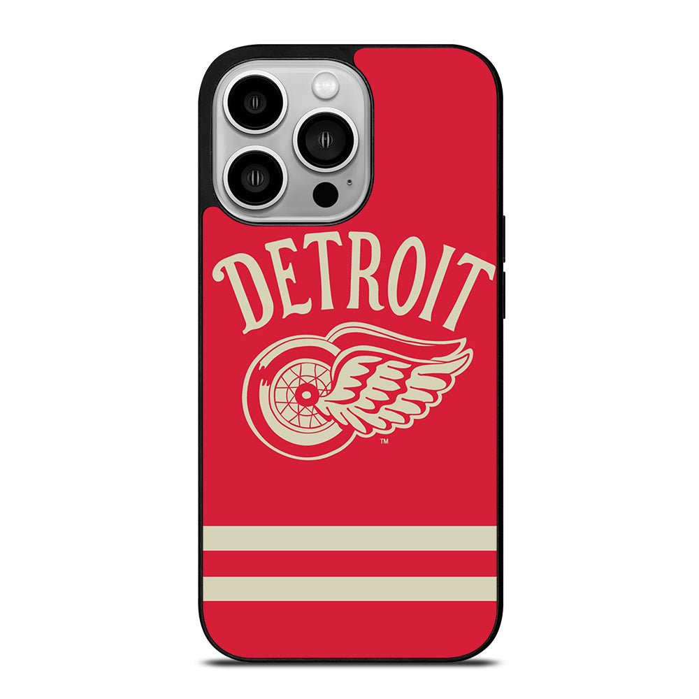 DETROIT REDWINGS HOCKEY NHL 2 iPhone 14 Pro Case Cover