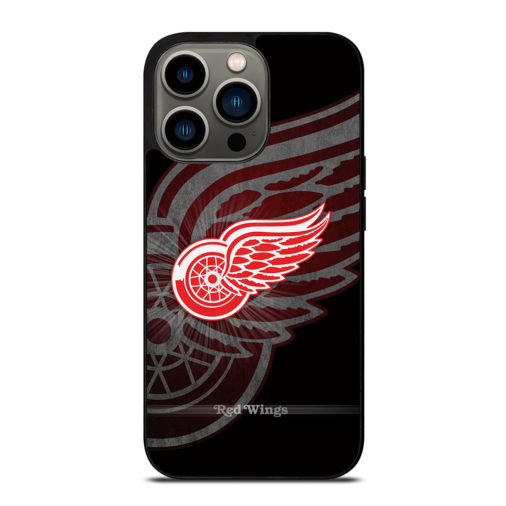 DETROIT REDWINGS HOCKEY NHL 3 iPhone 13 Pro Case Cover