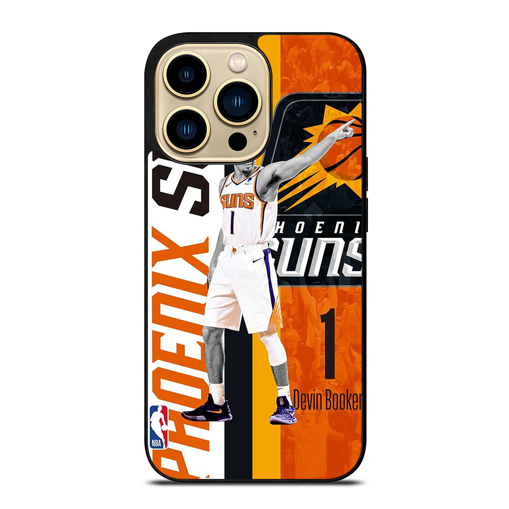 DEVIN BOOKER PHOENIX SUNS NBA iPhone 14 Pro Max Case Cover
