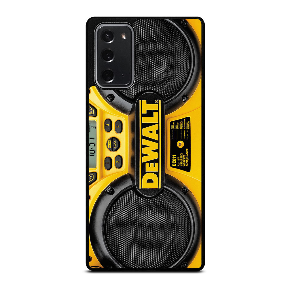 DEWALT JOBSITE RADIO Samsung Galaxy Note 20 Case Cover