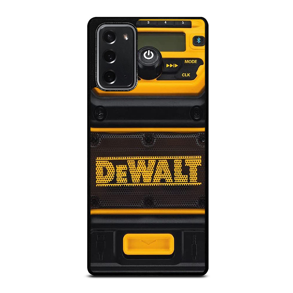 DEWALT SPEAKER BLUETOOTH Samsung Galaxy Note 20 Case Cover