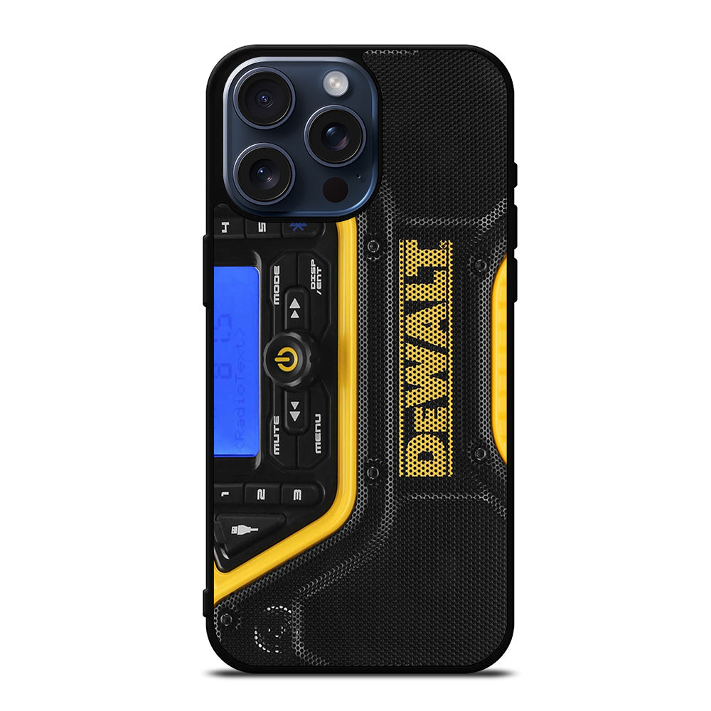 DEWALT BLUETOOTH SPEAKER iPhone 15 Pro Max Case Cover – casecentro DEWALT BLUETOOTH SPEAKER iPhone 15 Pro Max Case Cover – casecentro